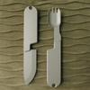 Camping Eating Utensils Set,Kopak Utensil Set,2 in 1 Camping Eating Utensils Set