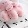 Adorable Plush Bunny Keychain With Soft Rabbit Doll Fluffy Backpack Charm 12cm