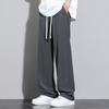Мешковатые брюки для мужской весны и осени, новые свободные прямые костюмные брюки для мальчиков летом
