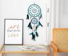 Dream Catcher Net Hanging Ornament, Luminous Crystal Stone Shop Dream Net Pendant, Wind Chime Colored Home Decoration