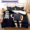3pcs Haikyuu3 Cover Set - Personalized Name, HD Printed Bedding with 1 Cover and 2 Pillowcases - Perfect for Home Decor, Easy Care