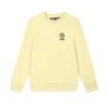 Наследие Мода Универсальный Пуловер с Буквами Свитшот с Длинным Рукавом Женский свитшот Желтый-Азалия F11W448214FYE