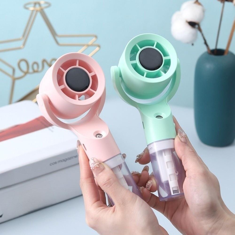 Hand Held Water Spray Mist Fan USB Charging Fast Cooling Fan Small Fan Handheld Spray Fan Gift