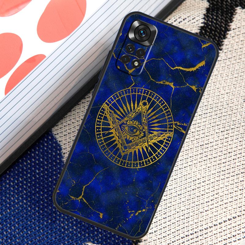 Pyramid Eye Symbol Case For Xiaomi Redmi Note 12 8 9 10 11 Pro 9S 10S 11S 8T Redmi 10 12C 9C 10A 10C Coque