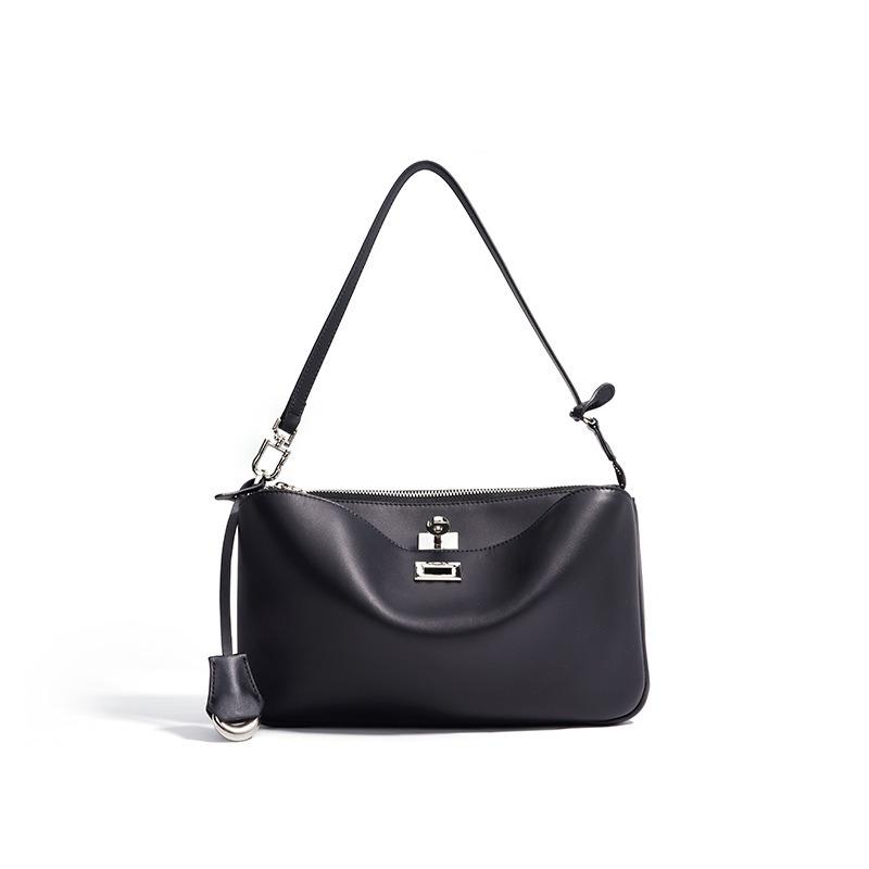 Женская сумка, сумка-багет под мышкой, женская новая женская портативная кожаная вместительная сумка на плечо премиум-класса для девочек