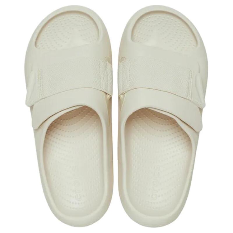 Crocs Хлебный полет Легкие ЭВА Противоизносные тапочки Унисекс Цементно-серые