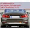Крышка буксировочного крюка заднего бампера для BMW 3 серии F30 2012 2013 2014 2015 Высококачественная крышка буксировочной проушины Окрашенная накладка Оболочка Крышка 51127312748