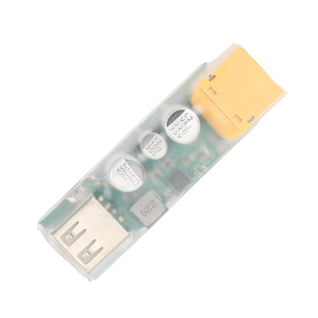 XT60 to USB Fast Charging Converter Support 3S?6S Lipo Battery Fast Charge Adapter for RC Racing Drone