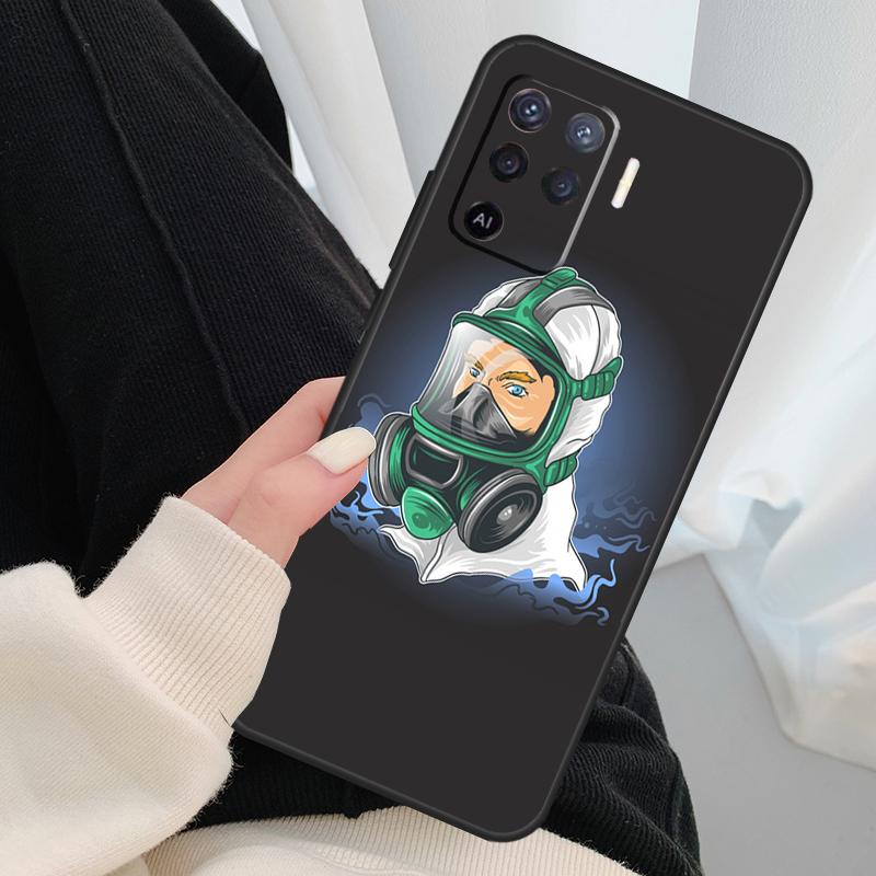 Мультяшный Чехол-Кейс для Лекарств Доктора Медсестры Для Oppo A40 A60 A80 A5 Pro A15 A16 A17 A57 A77 A94 A74 A54 A76 A96 A18 A38 A58 A78 A98