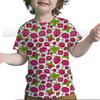 Toddler 3D Funny Fruits Printed T Shirts Baby Boys Girls Kids Tee Tops Summer Children Avocado Strawberry Lemon Apple T-shirts