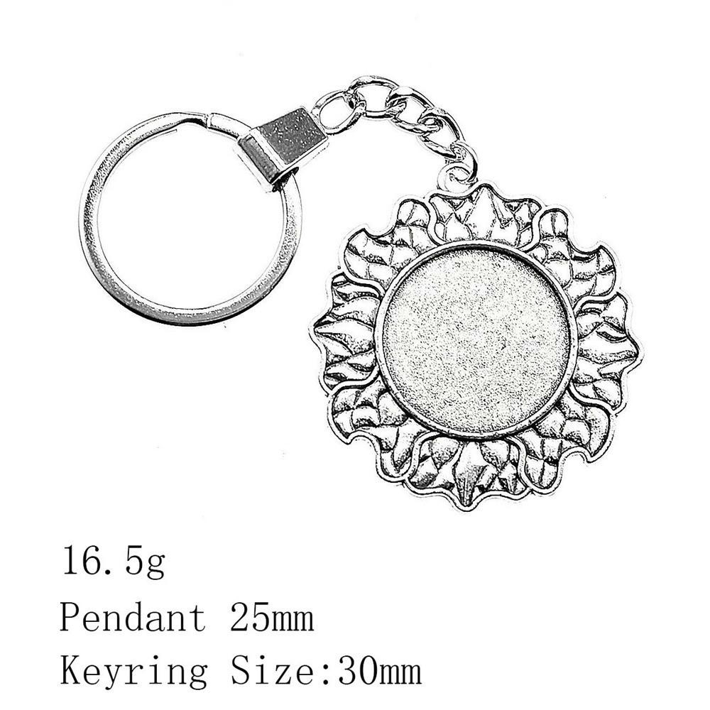 Брелок ко Дню святого Валентина, круглый стеклянный кабошон, подставка для ключей, брелки для ключей, принадлежности для творчества, цепочка для женщин