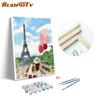 Hand Painted Art Balloon Landscape Oil Painting Gift 40*50 Diy Picture Digital Home Decoration