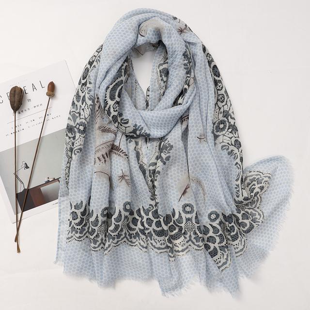 Роскошный брендовый женский хлопковый шарф, модная пляжная шаль с принтом, женские платки с кисточками, арабские хиджабы, глушитель, бандана, парео