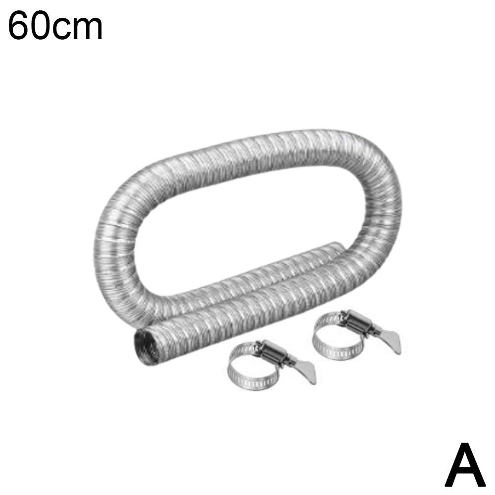 Двухслойная выхлопная труба из нержавеющей стали 60/100/150 Ir дизельный стояночный обогреватель труба выхлопной трубы из нержавеющей стали шланг для отвода газа