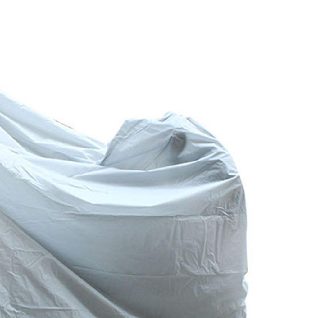 Мотоциклетный дождевик PEVA Водонепроницаемый Защитный Противоударный Однотонный Чехол для мотоцикла для улицы M 120 X 210см   47.2