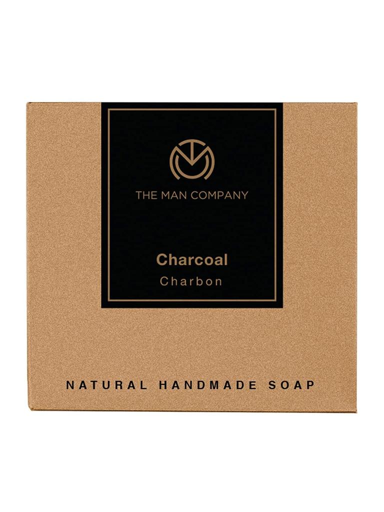 The Man Company Charcoal Grooming Kit for Men with Body Wash, Hair Shampoo, Face Scrub, Face Wash, Cleansing Gel, Soap Bar