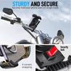 360 Rotatable Mobile Phone Bicycle Motorcycle Phone Holder Adjustable GPS Bike Safe Bracket Support Universal For 4.7-7” Phone