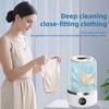Portable Mini Washing Machine Underwear Washer Large Capacity Rechargeable Ultrasonic Washing Machine Cordless Laundry Machine