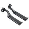 2Pcs Black Metal ide Door Handles For Ford Bronco XL XLT  F Super Duty