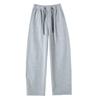 New Drawstring Women's High-waisted Loose-fitting Straight-leg Pants, Thin and Versatile Casual Pants