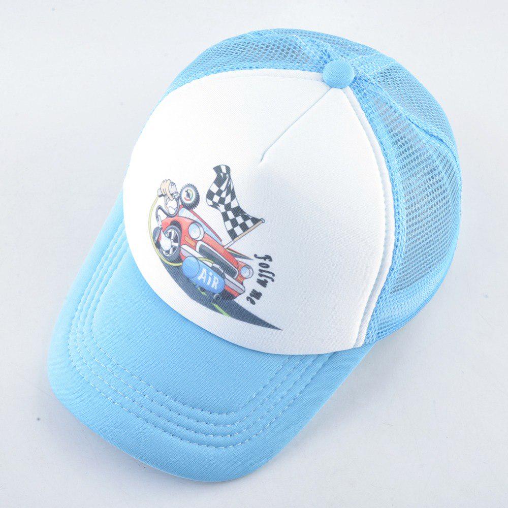 Summer Baseball Cap Kids Breathable Mesh Sun Visor Hat Children Snapback Baseball Hat For Boys Girls