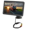 7in Backup Camera Monitor 18 LEDs Night Vision Rearview Reversing Parking Reverse Kit for Cars