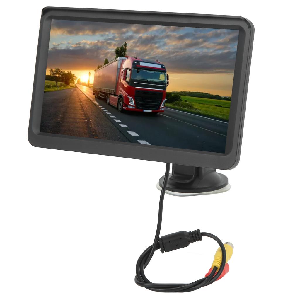7in Backup Camera Monitor 18 LEDs Night Vision Rearview Reversing Parking Reverse Kit for Cars