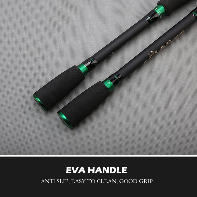Новая вращающаяся удочка, сверхлегкая портативная телескопическая удочка из углеродного волокна, форель, карп, 1,8 м, 2,1 м, 2,4 м, 2,7 м, подходит для лета