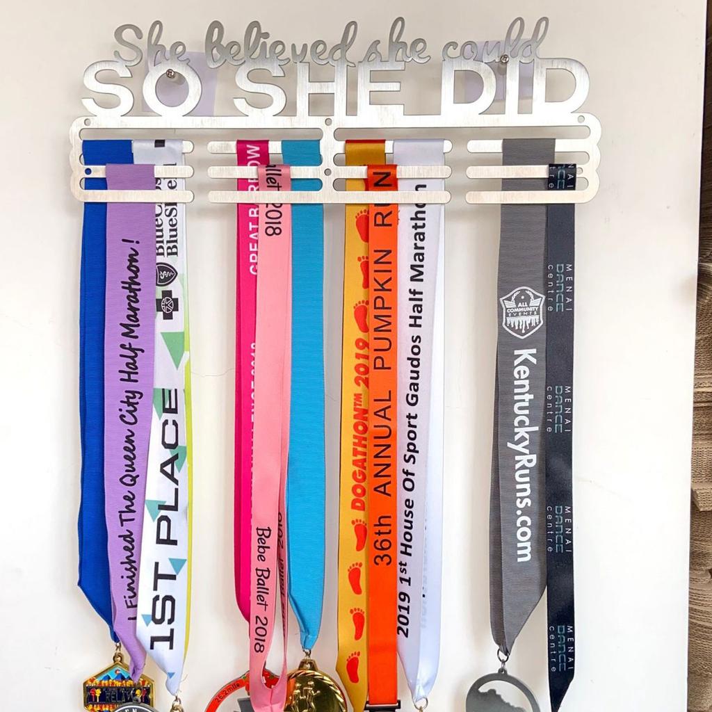 Multi Support Medal Display Hanger, Medal Holder, Wall Mount Medal Frame, Display Hanger Rack, Easy To Install