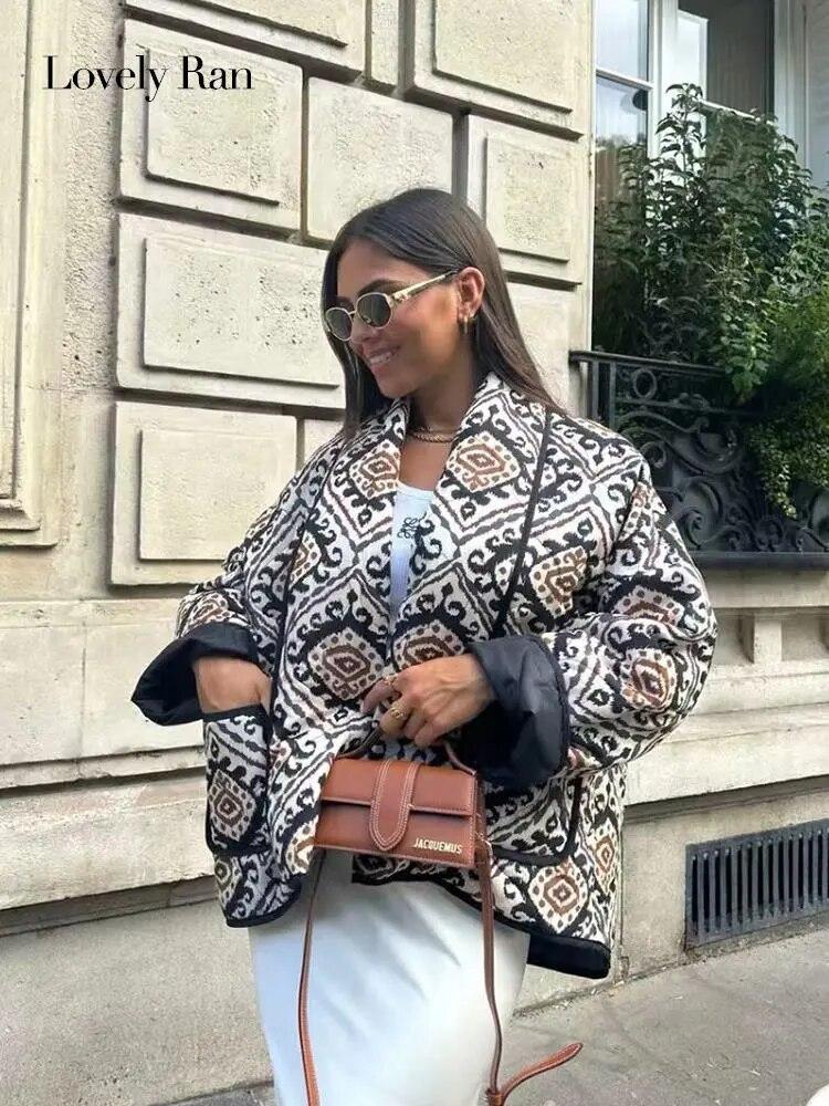 Короткая куртка с лацканами, женская теплая куртка-кардиган с длинными рукавами и карманами, плотная осенне-зимняя женская уличная верхняя одежда