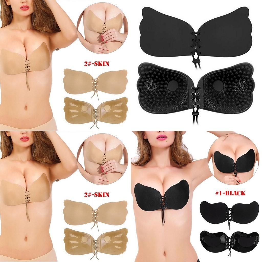 Women Sexy Lingerie Silicone Adhesive Stick On Magical Push Up Invisible Bra For Ultimate Comfort And Support