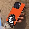 Чехол для телефона C-Clockwork O-Orange для iPhone 17,16,15,14,13,12,11,Pro,XS,Max,Plus,Mini,SE Черный Конфетный Матовый Ударопрочный Чехол
