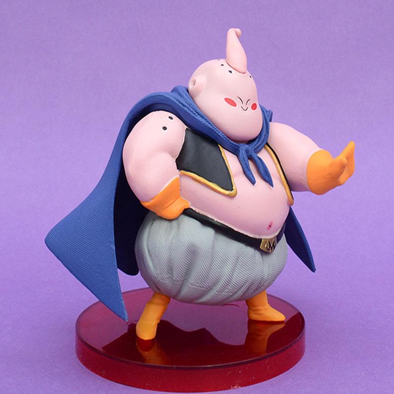 13 см Аниме Dragon Ball Милый Толстый Буу ПВХ Модель Украшение для Автомобиля Настольная Фигурка Кукла Игрушки Подарок на День Рождения