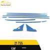 21 T55 Window Trim: Stainless Steel Anti-Scratch Glass Bright Strip Modification Accessories