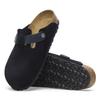 Boston Clog Sandals Leather Regular Width Black Unisex Men Women Birken Boston 1028210 Midnight [Birkenstock] EU41(26.5cm)