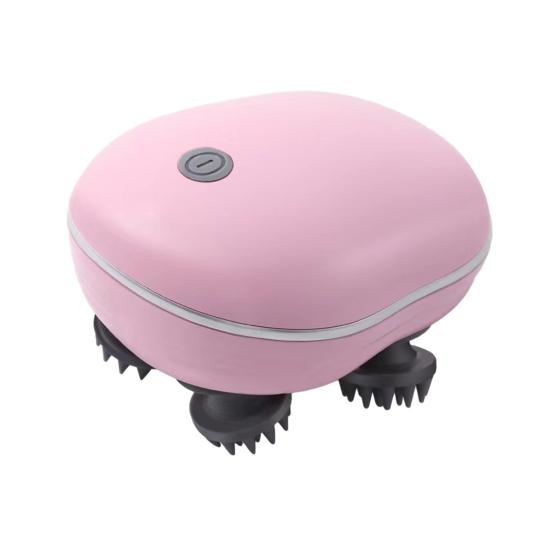 Electric Scalp Head Massager Rechargeable Waterproof Massager for Head Body Promotes Blood Circulation Relieves Pain Muscle Tension Scalp Massager