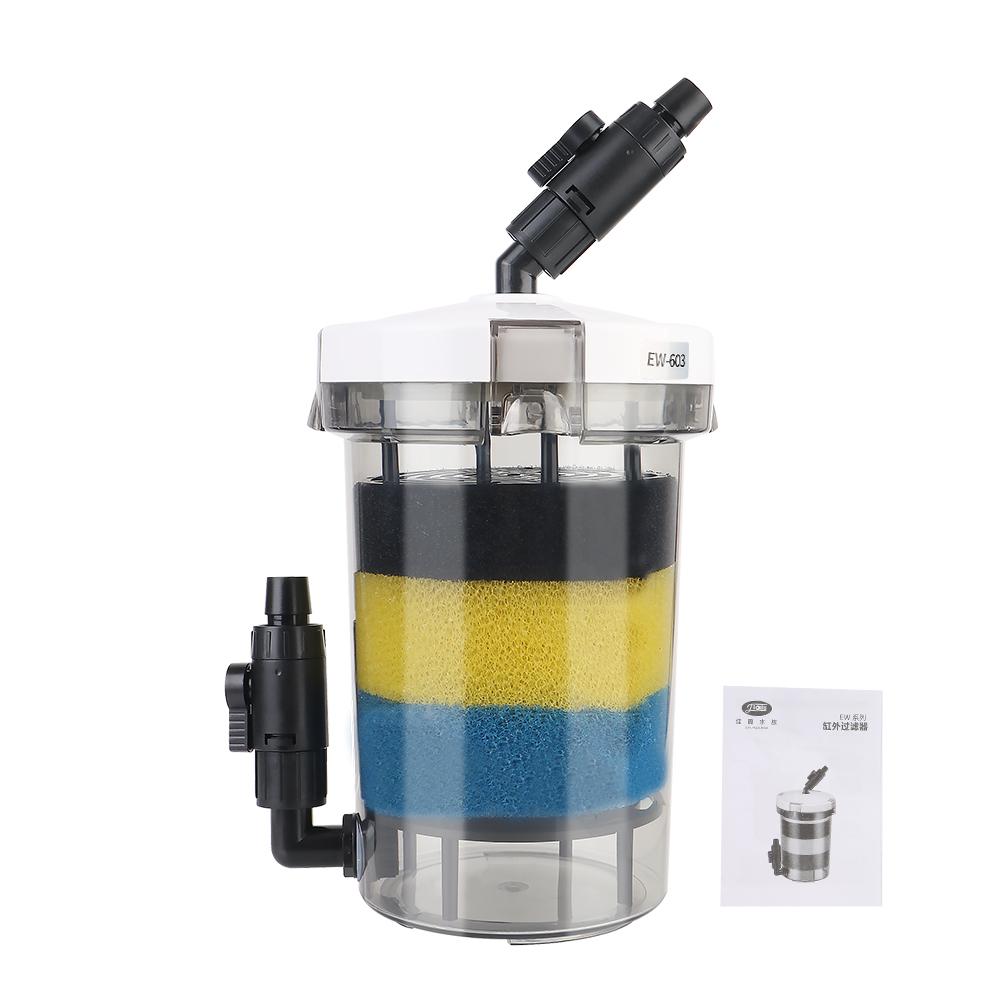 Трехслойный фильтр для аквариума, внешний фильтр-бочонок для аквариума, оксигенация, погружной фильтр, очиститель воды