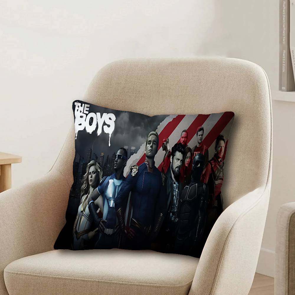 Popular Superhero Series TThe BBoys Pillow Gift Home Office Decoration Bedroom Sofa Car Cushion Cover case x