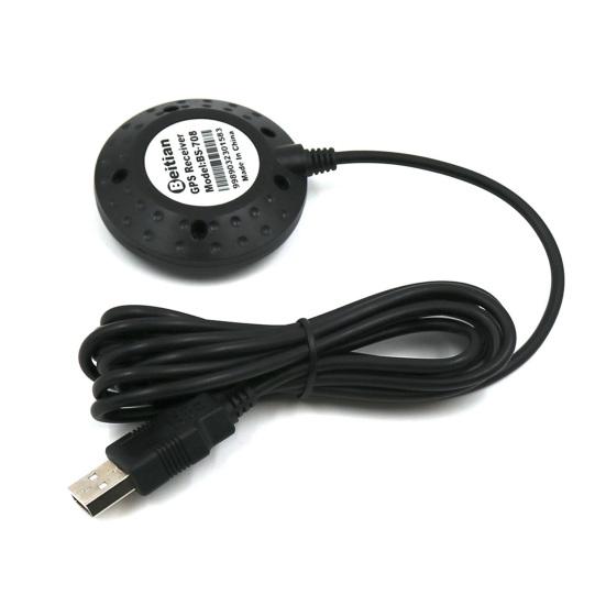 BS-708 USB GPS Receiver Battery Powered Portable Anti-interference Plug Play Mini Location Single GPS Mode High Accuracy G-MOUSE GPS