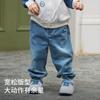 David Bella boys' denim pants autumn clothes children's pants baby carrot pants casual ankle pants