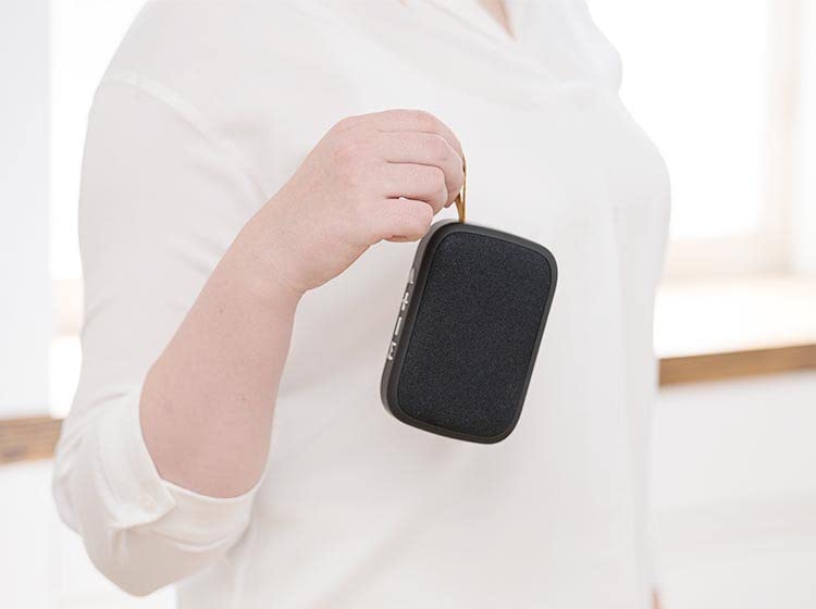 Беспроводная мини-колонка LITHON Audinsound с Bluetooth-зарядкой через USB, мини-колонка, маленькая компактная колонка с улучшенными басами, компактная SP-42 KABS-042B Размер…