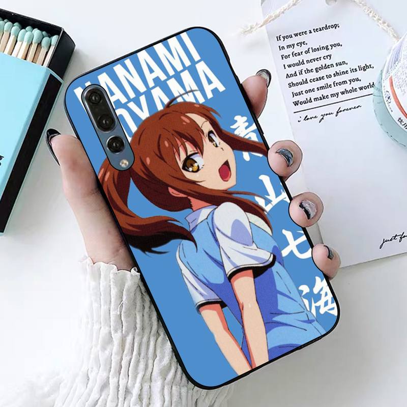 Anime Girl Phone Case for Huawei P30 40 20 10 8 9 lite pro plus Psmart2019