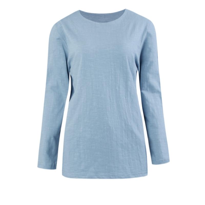 Shop Women Slab Spring Round Neck Plain T shirT Dai Wsh 1001 Pink