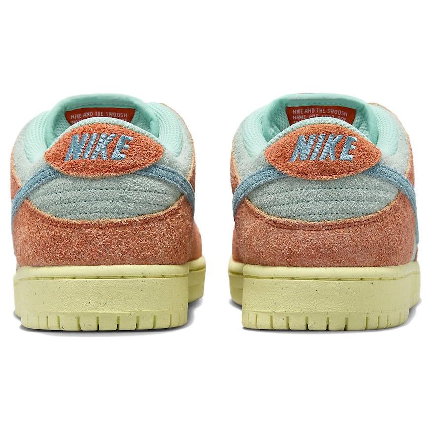 Nike Кроссовки унисекс Dunk Low SB Orange Emerald Rise Noise-Aqua Lemon-Chiffon DV5429-800