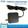 PD 45W 20V/2.25A Type-C Charger for Lenovo, HP, Apple & More Laptops