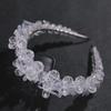 European Crystal Bead Headband - Bridal Veil & Hair Accessory