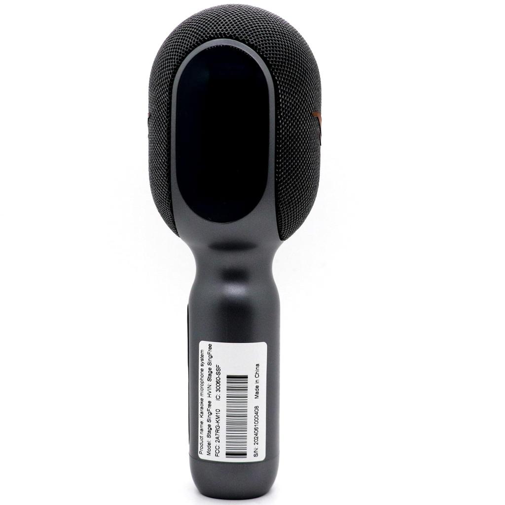 Караоке-микрофон Bluetooth беспроводной Bluetooth-микрофон со светодиодным сопровождением 4 звука может музыка FM-подключение для 2500 мАч большой совместимый с