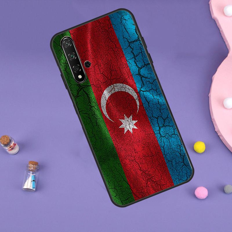 Флаг Азербайджана Для Huawei Nova 11i 12i 8i 7i 3i 9 10 SE Y60 Y61 Y70 Y72 Y73 Y90 Y91 P20 P30 P40 Lite Чехол