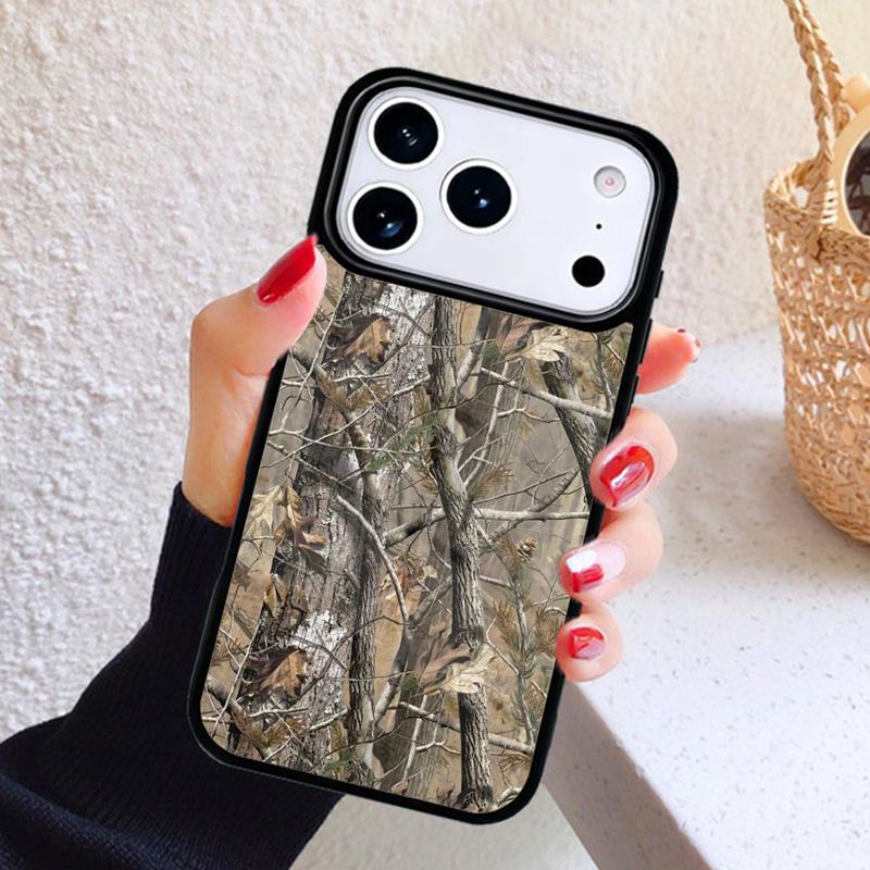 Hunting Camo Phone Case For iPhone 17 Air 16 15 14 13 12 11 Pro Max Plus