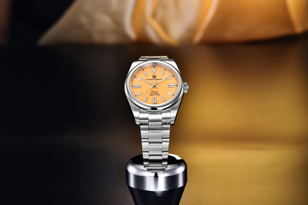 Pagani Design Watch Made In Japan SEIKO Automatic Movement Oyster Perpetual with Case Waterproof Ceramic Bezel Business Work Dress Watch Stainless